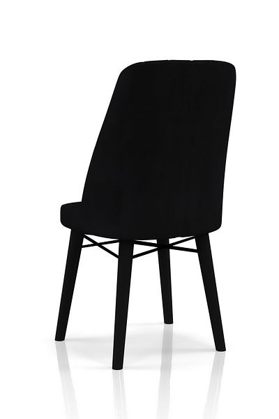 Desire Babyface Berlin Chair, Black Painted Legs, Made of Class I Hornbeam, kitchen, living room