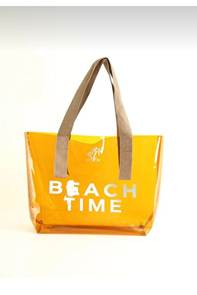 bag KADIN Kaliteli Şeffaf Plaj Çantası