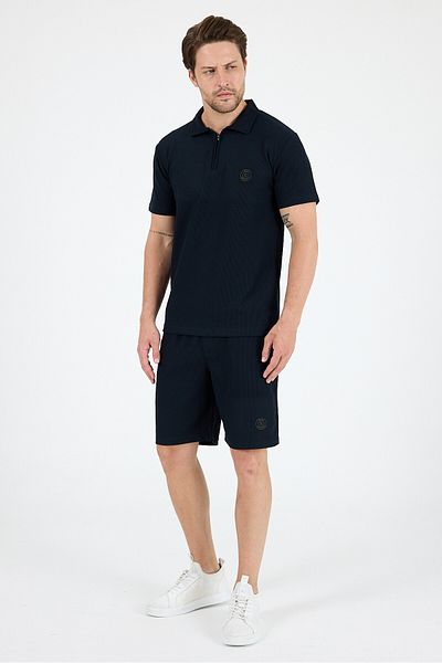 Rodi Men's Capris Polo Neck Short Sleeve T-Shirt – Comfortable Fit, Breathable Fabric Men's T-Shirt 7918