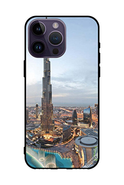 Covernex غطاء حماية لهاتف Apple iPhone 14 Pro Max منظر جميل لوسط مدينة دبي