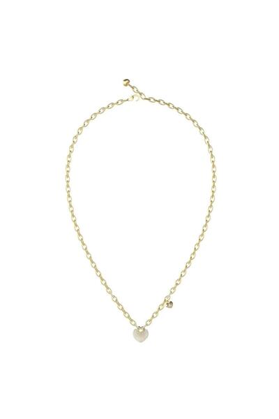 Guess JGUJUBN05212JWYGTU قلادة نسائية على شكل قلب