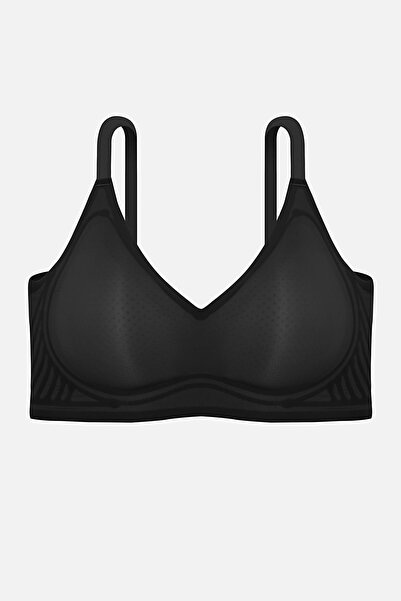 Wonna Sutien Ghost fără cusături - Fără suport - 2806 - Negru