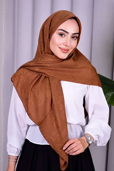 Golden Rose 120 см луксозен памучен шал от жакард