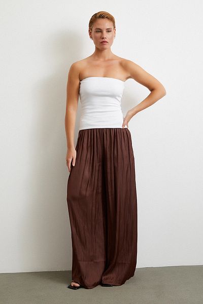 Never more Strapless Top White