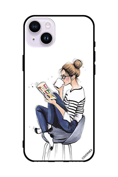Covernex غطاء حماية لهاتف Apple iPhone 14 - قراءة كتاب الفن