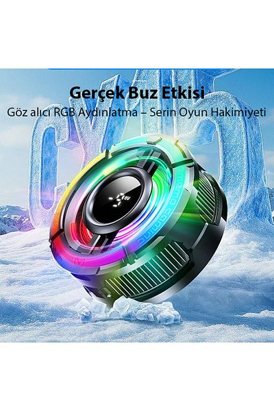 Memo Cx15 Ios Android Cooler 15W Magnetic + Back Clip 2 in 1 Semiconductor Cooling Fan Radiator