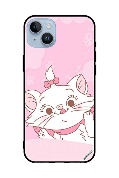 Covernex غطاء حماية لهاتف Apple iPhone 14 Plus مشبك شعر قطة