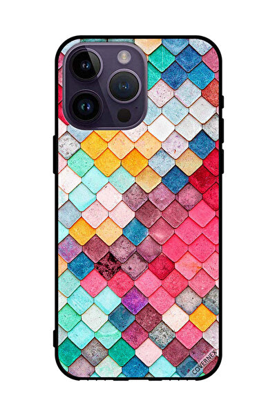Covernex غطاء حماية لهاتف Apple iPhone 14 Pro Max بنمط مربع ماسي