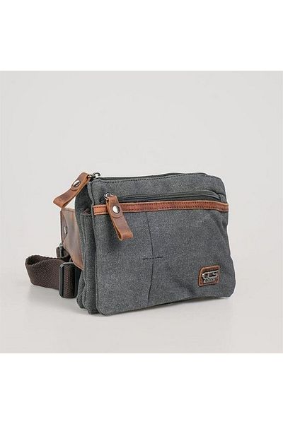 ÇÇS Ççs 31510 Double Canvas Waist Bag Black