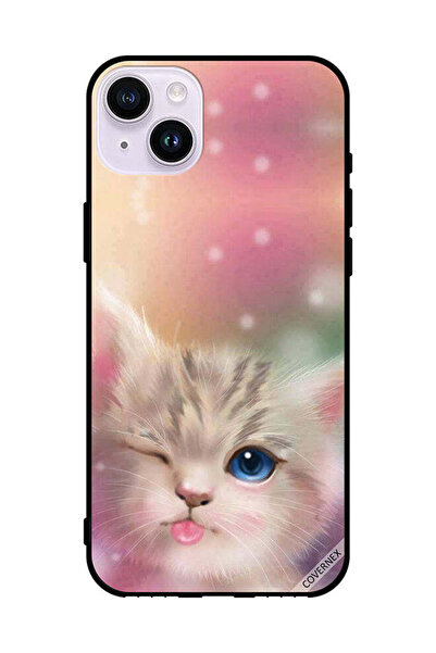 Covernex غطاء حماية لهاتف Apple iPhone 14 قطة لطيفة
