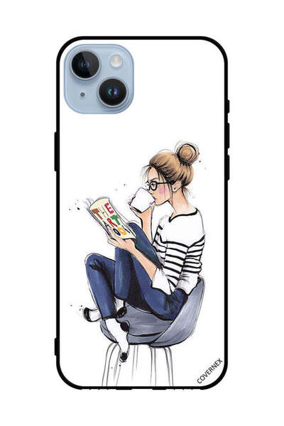 Covernex غطاء حماية لهاتف Apple iPhone 14 Plus - قراءة كتاب الفن