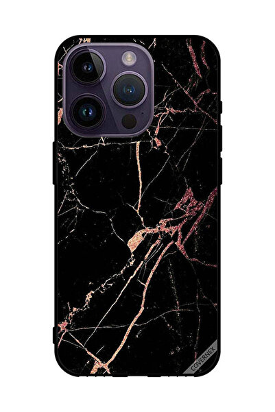 Covernex Protective Case Cover For Apple iPhone 14 Pro Cracked Marble Pattern