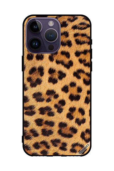 Covernex غطاء حماية لهاتف Apple iPhone 14 Pro Max بنقشة جلد النمر