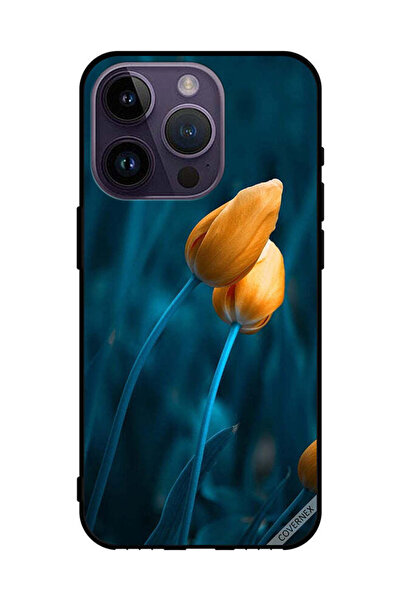Covernex غطاء حماية لهاتف Apple iPhone 14 Pro زهرتان لطيفتان