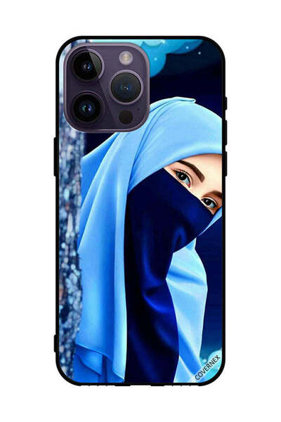 Covernex غطاء حماية لهاتف أبل آيفون 14 برو ماكس - فتاة محجبة