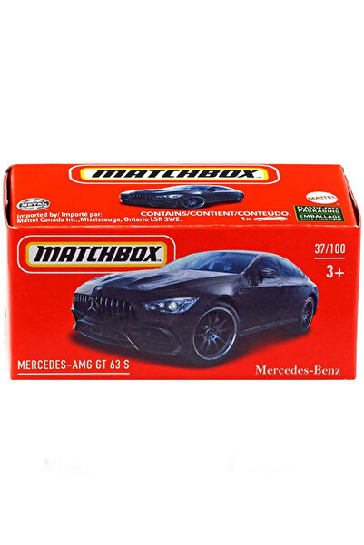 HOT WHEELS Matchbox - Mercedes-AMG Gt 63 S - Siyah (1/64) 2021 Üretim