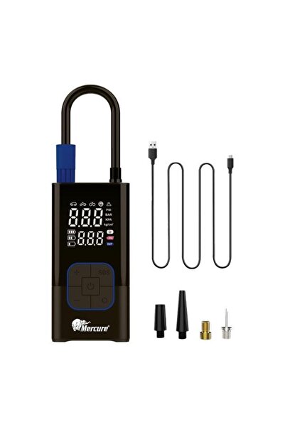 Mercure MİNİ HAVA KOMP. ŞARJLI LASTİK ŞİŞİRME MC-5641 MERC