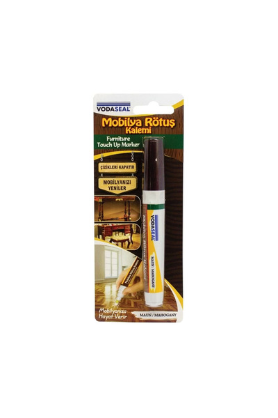 Twin Store مي للواردات ®   قلم تزيين الأثاث من فوداسيل، لون الماهوجني الفردي