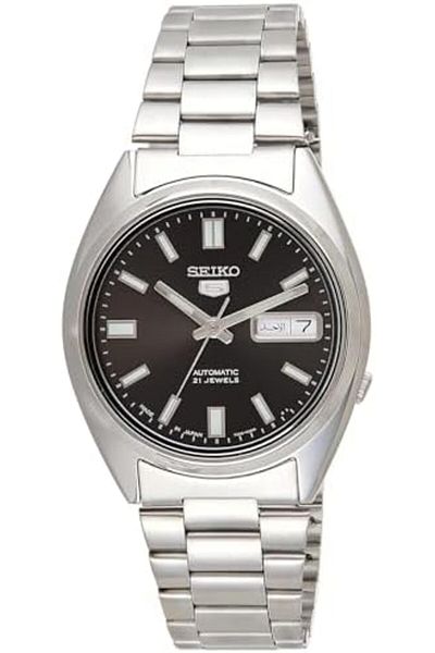 Seiko Men Automatic Watch, Analog Display And Stainless Steel Strap SnXS79J1