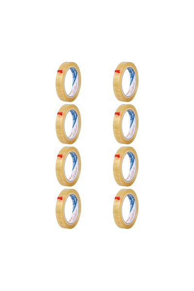 Louis Tape Telefon Tape, 8 Pieces, 12mm X 66m, Transparent, Tin Box