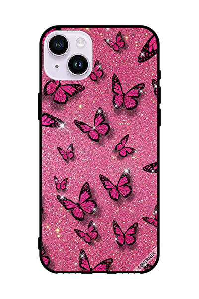 Covernex غطاء حماية لهاتف أبل آيفون 14 - تألق وفراشات