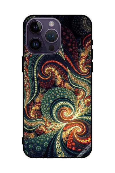 Covernex غطاء حماية لهاتف Apple iPhone 14 Pro Max بنمط ماندالا العتيق