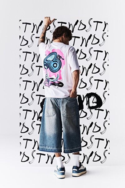 Pull & Bear Bráulio Amado pembe tişört