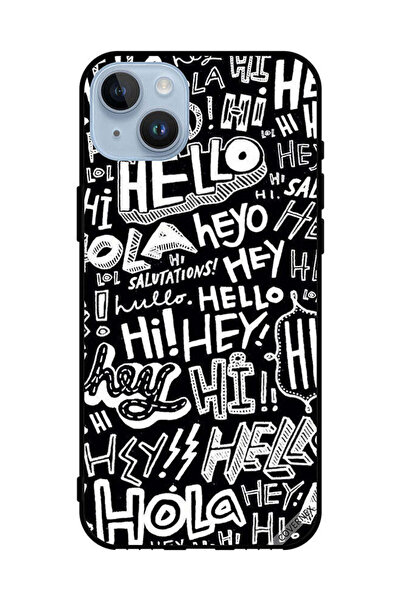 Covernex غطاء حماية لهاتف Apple iPhone 14 Plus Hi Hello Tags
