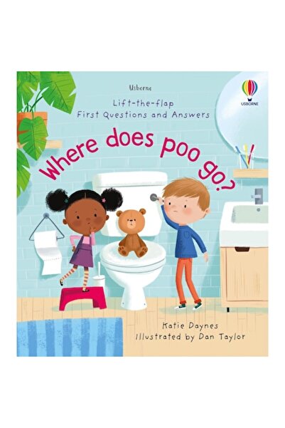 Usborne La unde merge caca? Katie Daynes, Usborne, 4+
