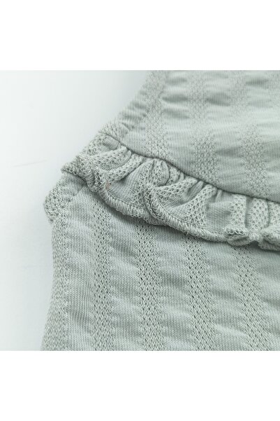 Joviel Baby Girl Tank Top Shorts Set with Ruffles