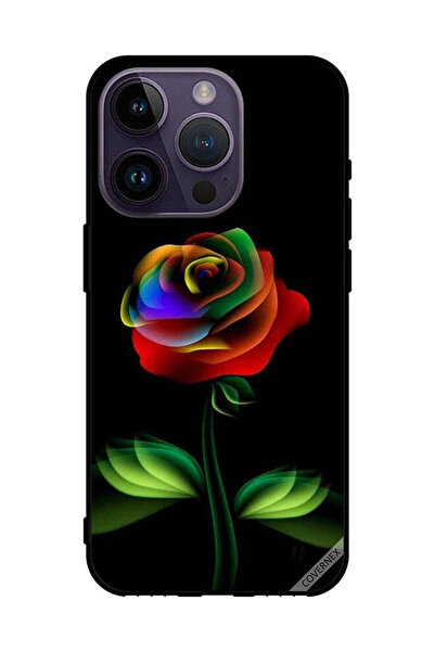 Covernex غطاء حماية لهاتف Apple iPhone 14 Pro بلون قوس قزح وردي