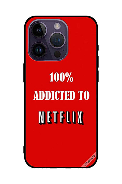 Covernex غطاء حماية لهاتف Apple iPhone 14 Pro مدمن على Netflix بنسبة 100%