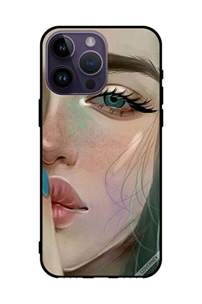 Covernex غطاء حماية لجهاز Apple iPhone 14 Pro Max، ششش، إنها حزينة