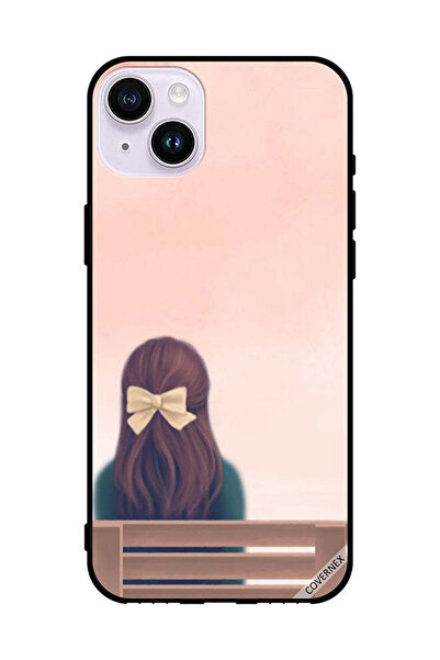 Covernex غطاء حماية لهاتف Apple iPhone 14 - فتاة لطيفة وحيدة