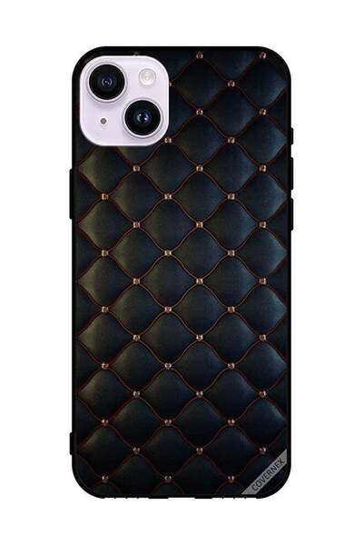 Covernex غطاء حماية لهاتف Apple iPhone 14 بنمط مطبوع عليه طوابع على القماش
