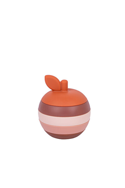 Babies Basic Silicone Stacking Toy for Babies/Kids, Apple Shape, BPA Free 100...