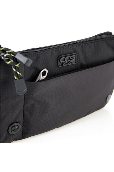 ÇÇS Ççs 31400 Double Compartment Waist Bag Black