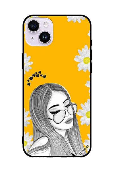 Covernex غطاء حماية لهاتف Apple iPhone 14 - فتاة تحب خيالات النظارات