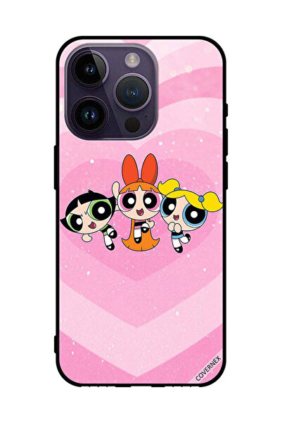 Covernex غطاء حماية لجهاز Apple iPhone 14 Pro - رسوم متحركة للفتيات القويات