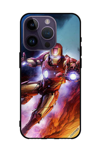 Covernex Protective Case Cover For Apple iPhone 14 Pro Iron Man Defense