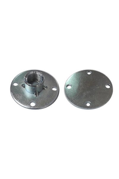 Belle Fusion Mey İthalat® 1/2 Galvanizli Boru Flanşı Duvara Montaj İçin