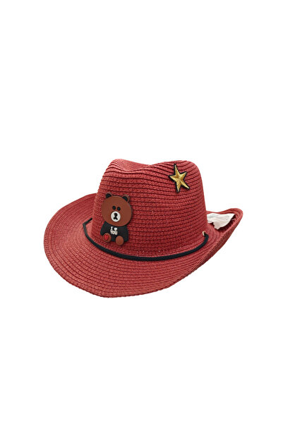 Prahar Kovboy hasır şapka - 6929