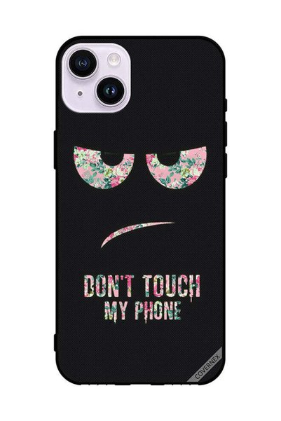 Covernex Protective Case Cover For Apple iPhone 14 Don't Touch My Phone Floral