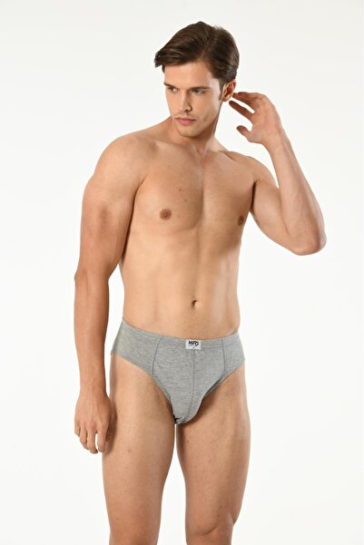 Mfö Life İç Giyim 10 Pieces (Economical Package) Men's Large Size Kom Cotton Combed Cotton Slip Underwear 100% Cotton