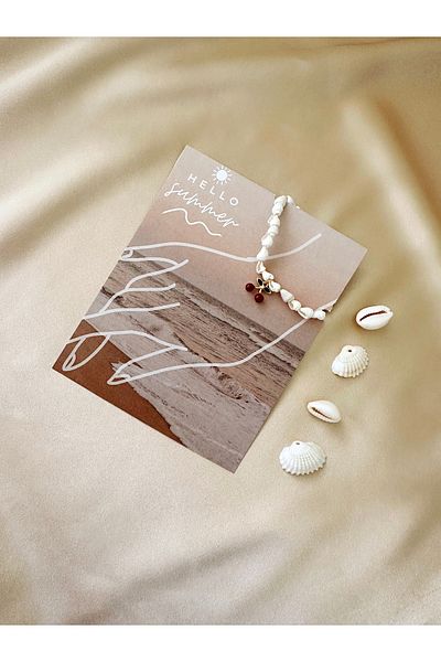 the canelif accessories Seashell Bracelet - Summer Fashion Charm Detailed Handmade