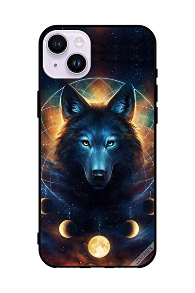Covernex Protective Case Cover For Apple iPhone 14 Wolf In Space