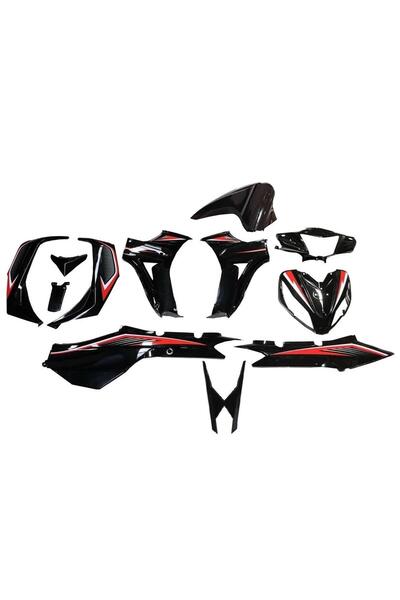 SEVGENT Kuba Cub Ege Kaporta Seti Siyah 13 Parça (Ege 50 Yazılı)