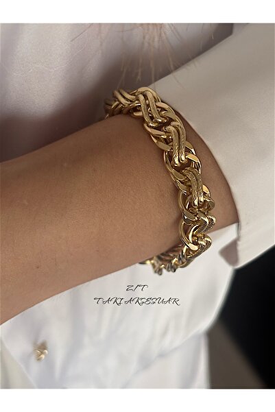 Butik XP kararmaz 14ayar aktın kaplama bileklik