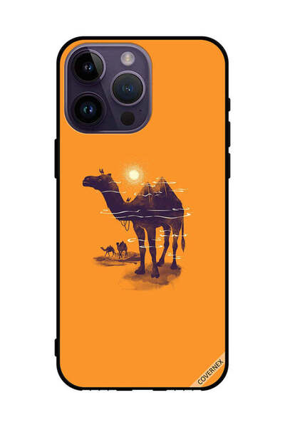Covernex غطاء حماية لجهاز Apple iPhone 14 Pro Max - فن الجمال والشمس