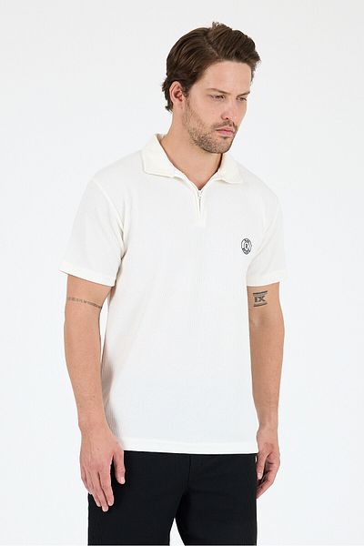 Rodi Men's Capris Polo Neck Short Sleeve T-Shirt – Comfortable Fit, Breathable Fabric Men's T-Shirt 7918
